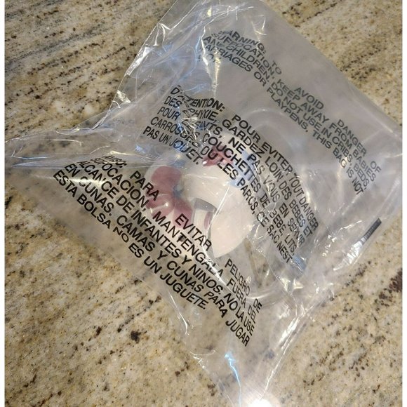 Vintage Flower Pink Blue Ceramic Porcelain Bathroom Towel Holder Clear Ring - Picture 12 of 12